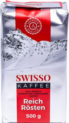 Кофе молотый Swisso Kaffee Reich Rosten (500г)