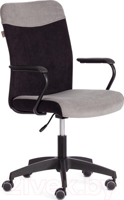 Кресло офисное Tetchair Fly флок (серый/черный)
