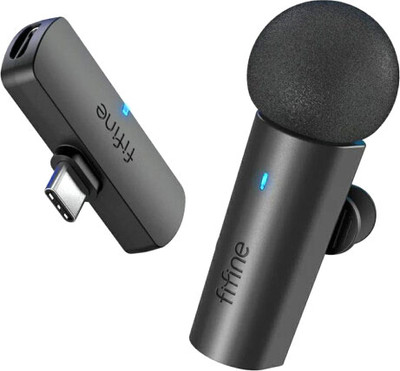 Радиосистема микрофонная Fifine M6 (черный)