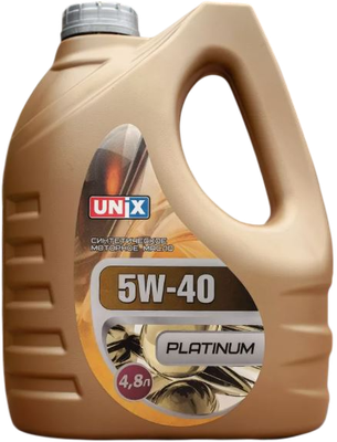 Моторное масло Unix 5W40 SN/CF / 4605362 (4.8л)