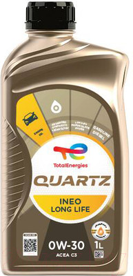 Моторное масло Total Quartz Ineo L Life 0W30 / 214225 (5л)