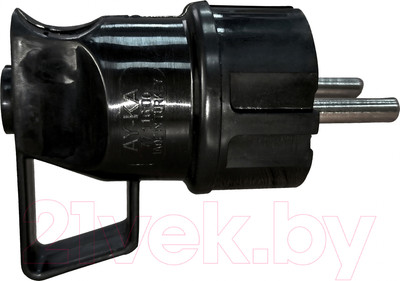 Вилка штепсельная AY-KA 79 116 00 (черный)