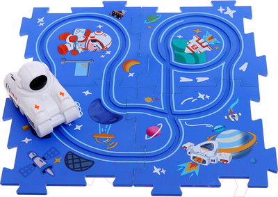 Автотрек Автоград Трек-пазл. Приключения в космосе XDL588-23 / 10323729