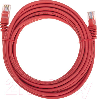 Кабель Rexant 02-0103-5 (5м, красный)