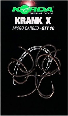 Набор крючков рыболовных Korda Krank-X №6 / KKRX6