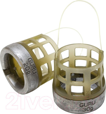 Кормушка рыболовная Guru X-Change Distance Feeder Cage Extra Small 20г+30г / GAD17