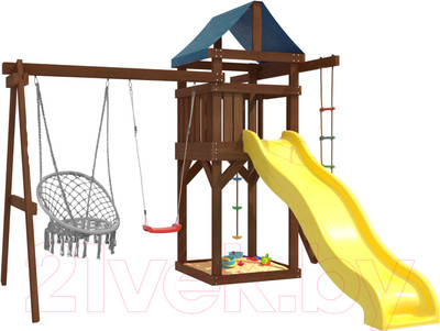 Игровой комплекс National Tree Company IgroWoods для улицы и дачи / ДП-2 Premium