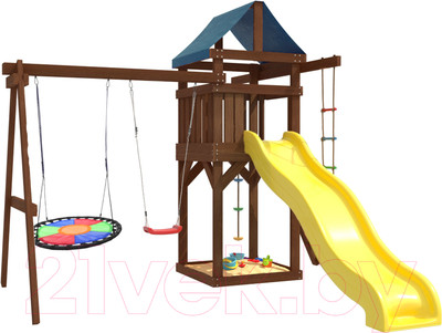 Игровой комплекс National Tree Company IgroWoods для улицы и дачи / ДП-8 Premium