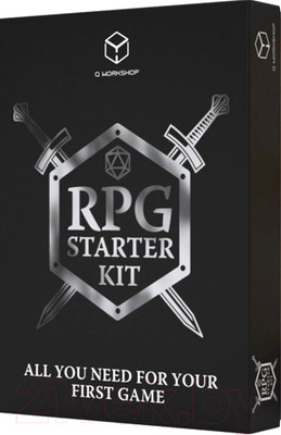 Набор кубиков для настольной игры Q-Workshop RPG Starter Kit / SKIT22