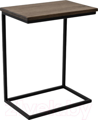 Приставной столик Stal-Massiv Hawk (дуб мореный/черный)