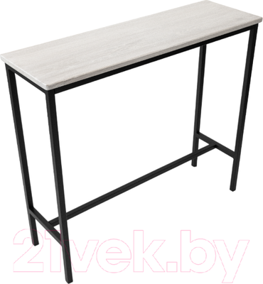Барный стол Stal-Massiv SMT-95 (дуб беленый/черный)