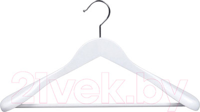 Деревянная вешалка-плечики Swed house Берга 34.02.3621 (белый)