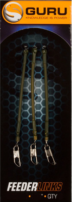 Коннектор рыболовный Guru Feeder Links Medium 2.5 / GFL02