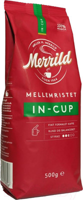 Кофе молотый Merrild Mellemristet (500г)