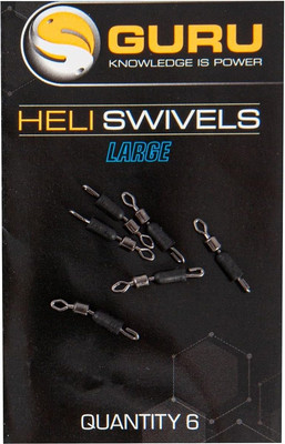 Набор вертлюгов рыболовных Guru Heli Swivel L / GHS03