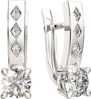 Серьги из серебра ZORKA 0310909 (с фианитами)