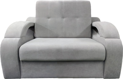 Диван Bobrovmebel Болеро 1-0.8  (микровелюр cимпл 30 светло-серый)