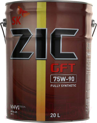 Трансмиссионное масло ZIC GFT 75W90 / 192629 (20л)