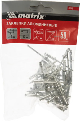 Набор заклепок Matrix 40640