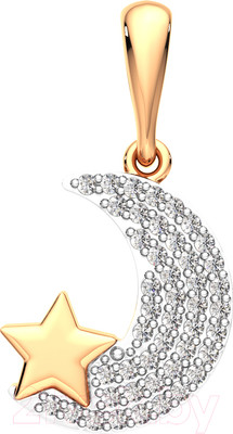 Подвеска из розового золота ZORKA 440585.14K.R (с фианитами)