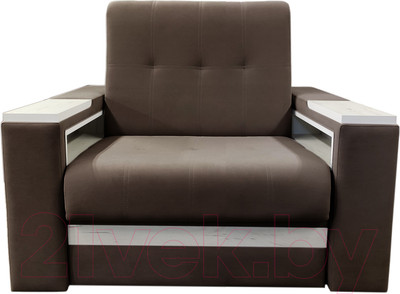 Диван Bobrovmebel Болеро 2-0.8тнц ( микровелюр cимпл 45 коричневый)