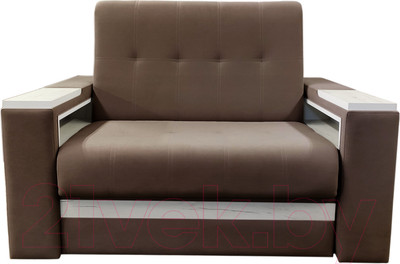 Диван Bobrovmebel Болеро 2-1.0тнц  (микровелюр cимпл 45 коричневый)