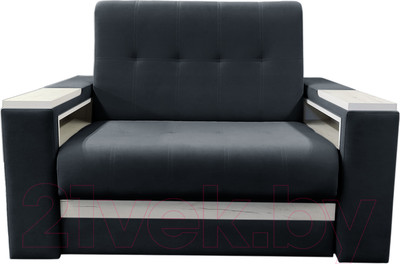 Диван Bobrovmebel Болеро 2-1.0тнц  (микровелюр cимпл 54 серый)