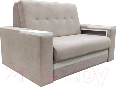 Диван Bobrovmebel Болеро 2-1.2тнц  (микровелюр cимпл 42 бежевый)