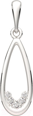 Подвеска из серебра ZORKA 04401205.ZZ (с фианитами)
