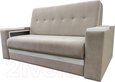 Диван Bobrovmebel Болеро 2-1.4тнц  (микровелюр cимпл 42 бежевый)