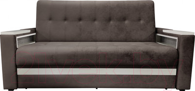 Диван Bobrovmebel Болеро 2-1.6тнц  (микровелюр cимпл 45 коричневый)