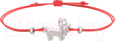 Браслет из серебра ZORKA 0660059.02 (18см)