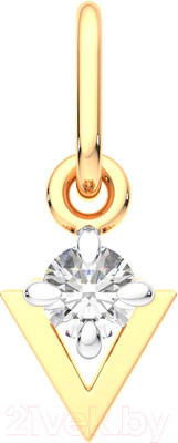 Подвеска из розового золота ZORKA 440291.9K.R (с фианитом)