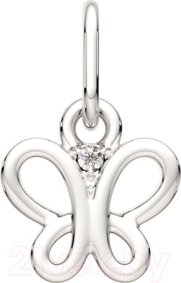 Подвеска из серебра ZORKA 0440368 (с фианитом)