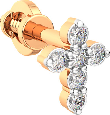 Моносерьга из розового золота ZORKA 3D00385.14K.R (с бриллиантом)