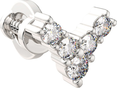 Моносерьга из белого золота ZORKA 3D00394.14K.W (с бриллиантами)