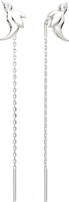 Серьги из серебра ZORKA 03101299 (с фианитами)