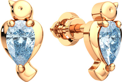Серьги из розового золота ZORKA 3S40192.14K.R (с топазами)