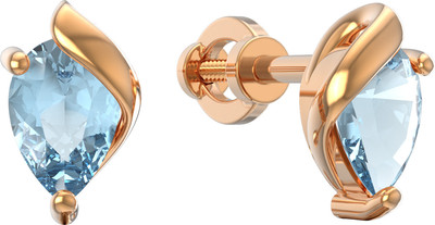Серьги из розового золота ZORKA 3S40164.14K.R (с топазами)