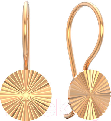 Серьги из розового золота ZORKA 390096.14K.R.ZZ