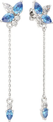 Серьги из серебра ZORKA 0310251.BZ (с фианитами и шпинелями)