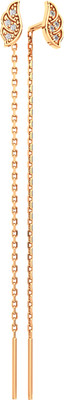 Серьги из розового золота ZORKA 310490.9K.R (с фианитами)