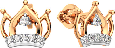 Серьги из розового золота ZORKA 310434-9K (с фианитами)