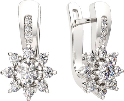 Серьги из серебра ZORKA 0310983.ZZ (с фианитами)