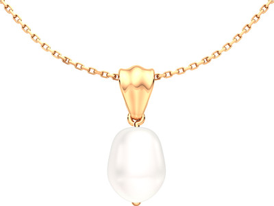 Колье из розового золота ZORKA 550113.14K.R (50см, с жемчугом)