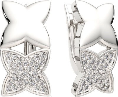 Серьги из серебра ZORKA 03101000.ZZ (с фианитами)