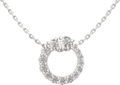 Колье из серебра ZORKA 0550117.ZZ (45см, с фианитами)