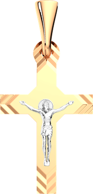 Крестик из розового золота ZORKA 410042.14K.B.REL