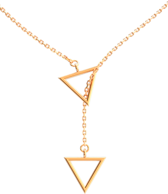 Колье из розового золота ZORKA 540066.9K.R 450 (45см)