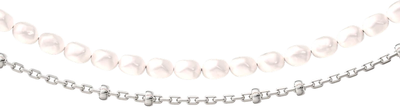 Колье из серебра ZORKA 0530009 (38см, с жемчугом)